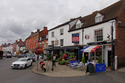 Photograph of Alcester town centre