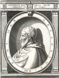 Picture of Pope Gregory the thirteenth