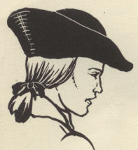 young man in tricorne hat