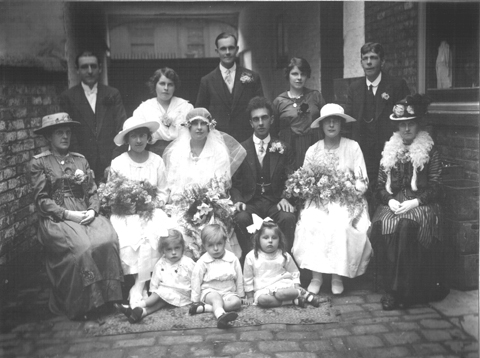 Horace & Annie Woodward's wedding (1919)